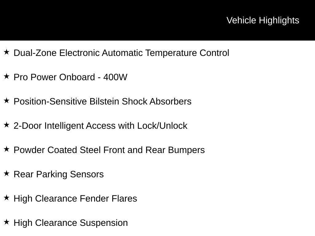 new 2026 Ford Bronco car, priced at $54,526
