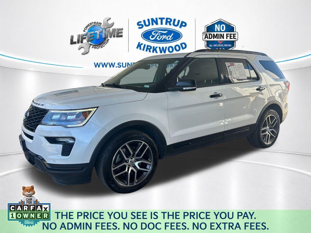 used 2018 Ford Explorer car, priced at $15,587