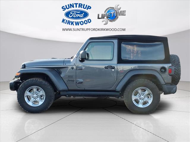 used 2021 Jeep Wrangler car, priced at $25,205