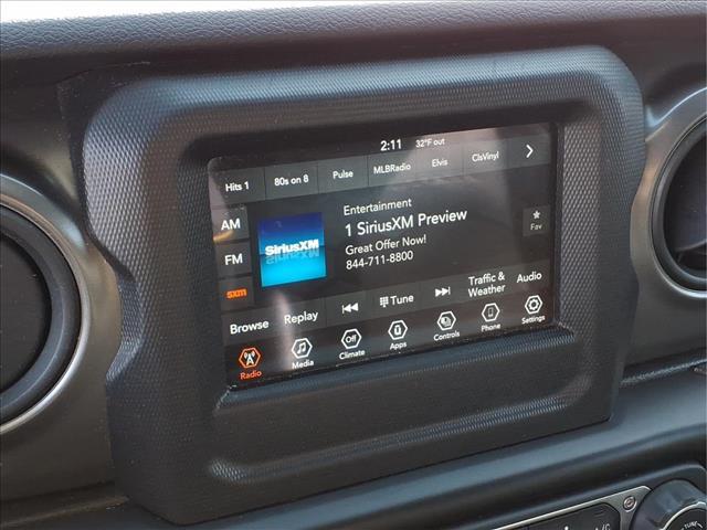 used 2021 Jeep Wrangler car, priced at $25,205