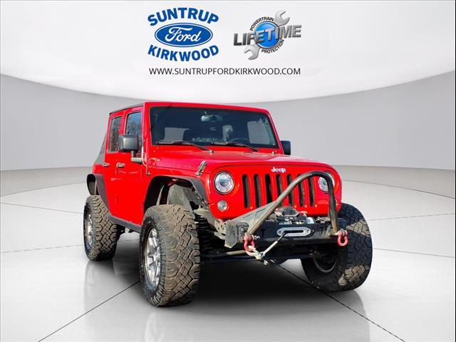 used 2017 Jeep Wrangler Unlimited car, priced at $21,307
