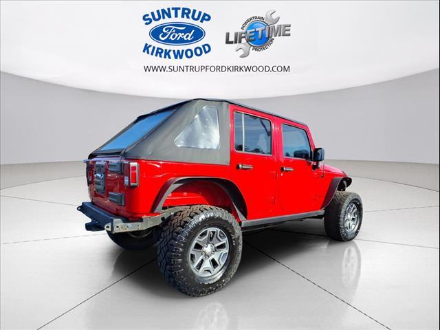 used 2017 Jeep Wrangler Unlimited car, priced at $21,307