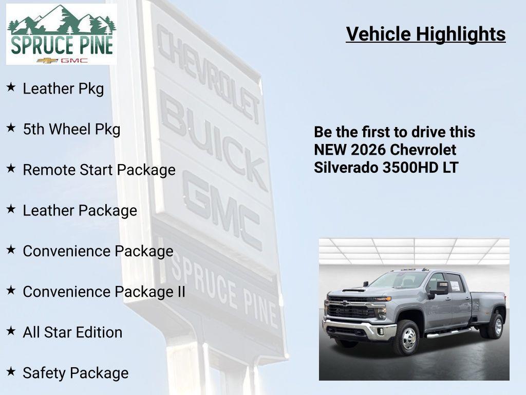 new 2026 Chevrolet Silverado 3500 car, priced at $76,075