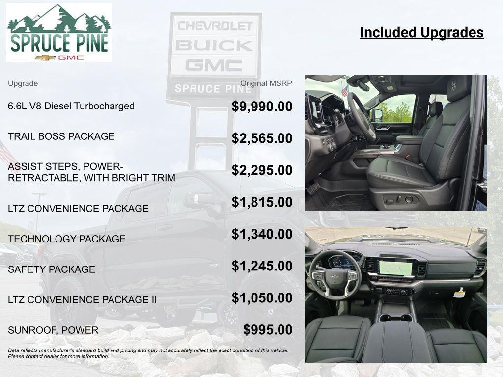 new 2025 Chevrolet Silverado 2500 car, priced at $92,896