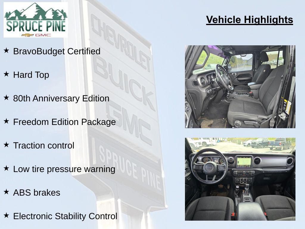 used 2021 Jeep Wrangler Unlimited car, priced at $22,000