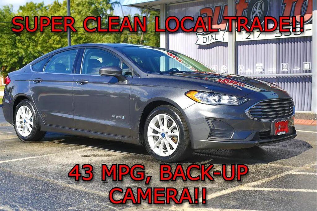 used 2019 Ford Fusion Hybrid car, priced at $11,750