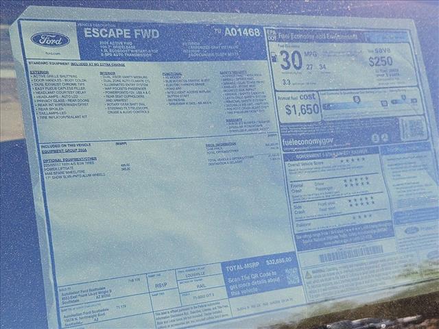 new 2026 Ford Escape car, priced at $29,485