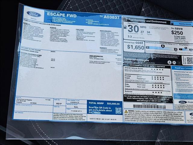 new 2026 Ford Escape car, priced at $29,920
