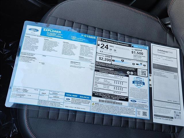 new 2025 Ford Explorer car, priced at $39,418