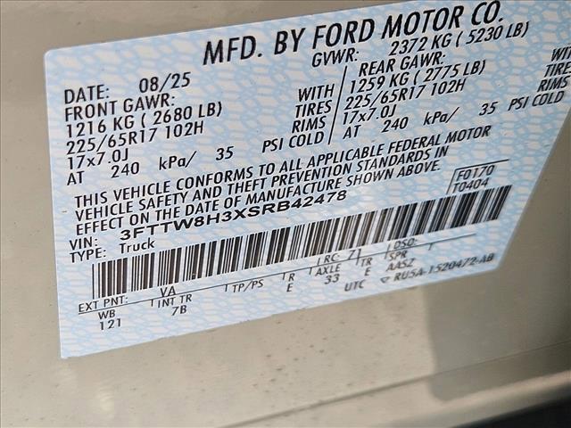 new 2025 Ford Maverick car, priced at $30,986