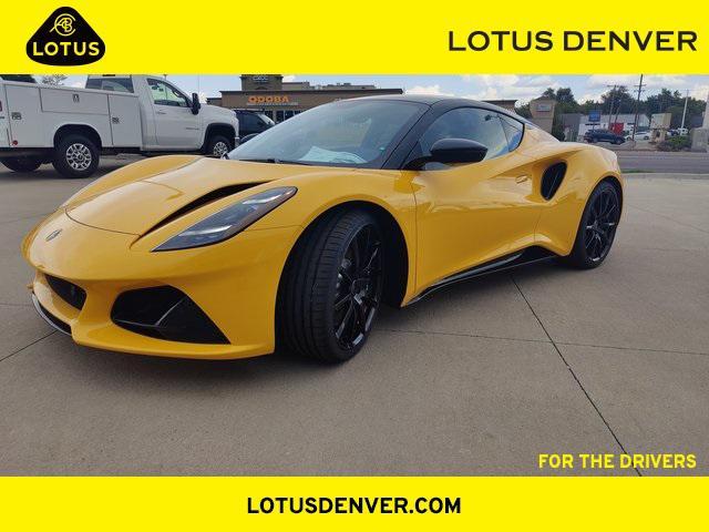 new 2025 Lotus Emira car, priced at $110,449