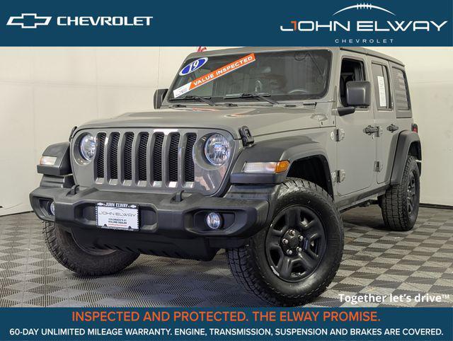 used 2019 Jeep Wrangler Unlimited car, priced at $20,941