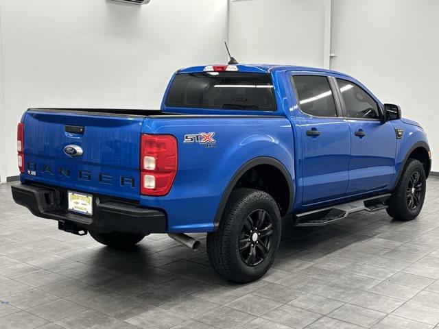 2021 Velocity Blue Metallic Ford Ranger