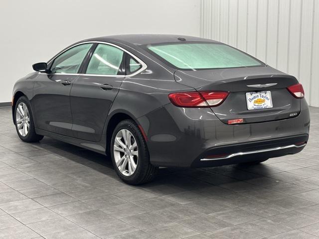 used 2015 Chrysler 200 car, priced at $7,299
