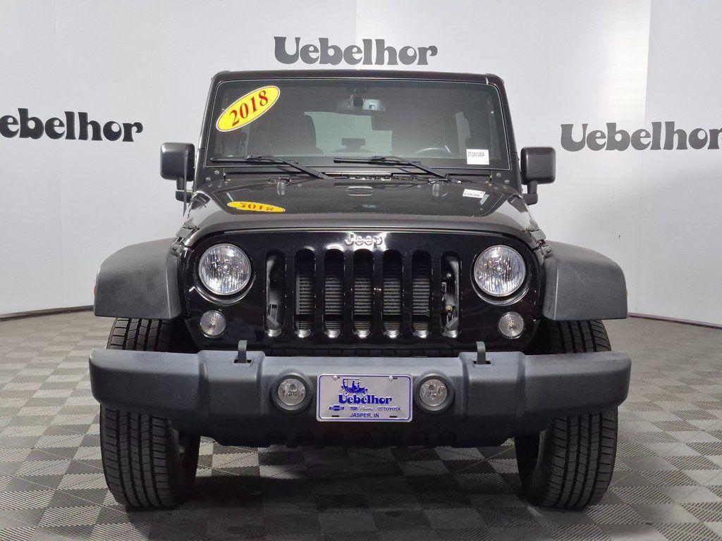 used 2018 Jeep Wrangler JK Unlimited car, priced at $21,695