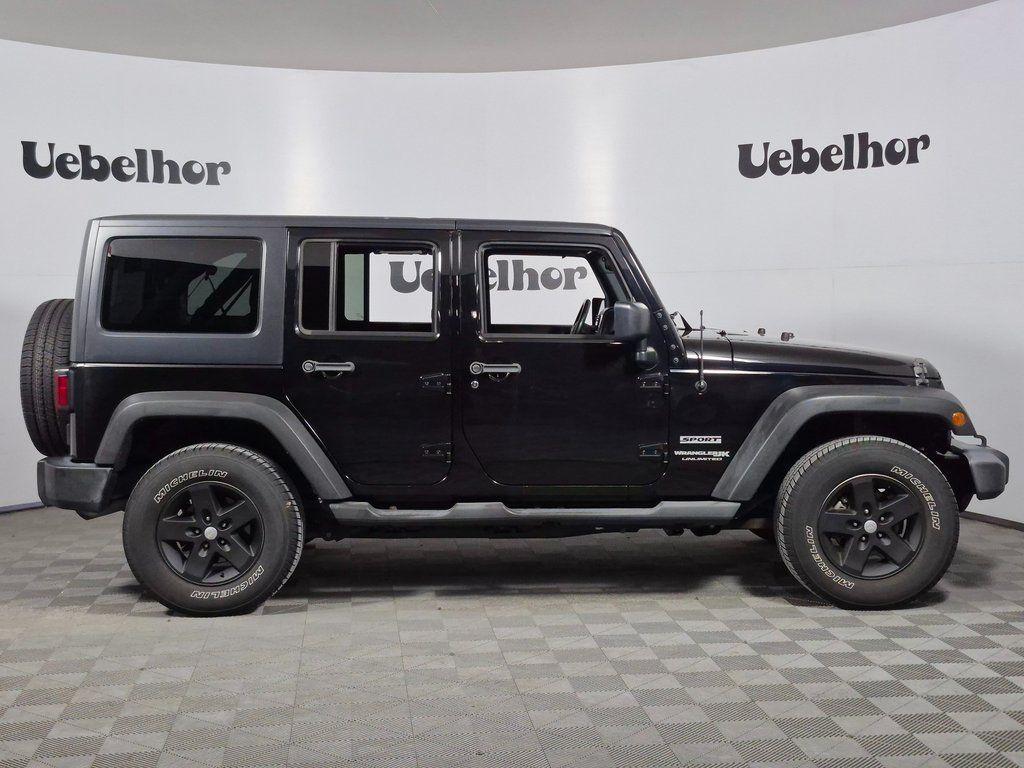 used 2018 Jeep Wrangler JK Unlimited car, priced at $21,695