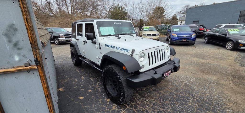 used 2015 Jeep Wrangler Unlimited car, priced at $15,995