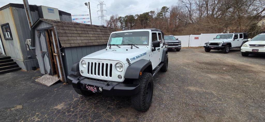 used 2015 Jeep Wrangler Unlimited car, priced at $15,995