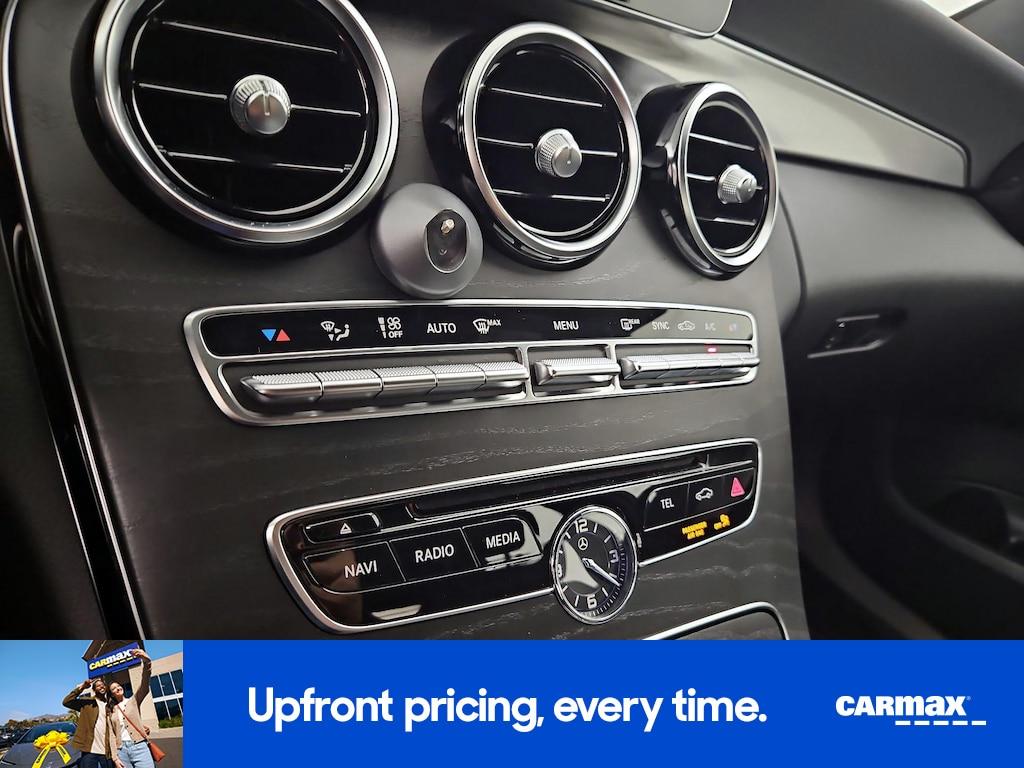 used 2018 Mercedes-Benz C-Class car, priced at $22,998