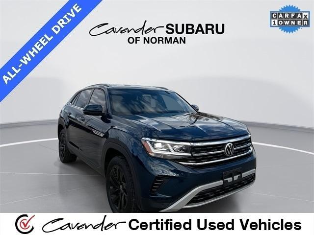 used 2022 Volkswagen Atlas Cross Sport car, priced at $27,432