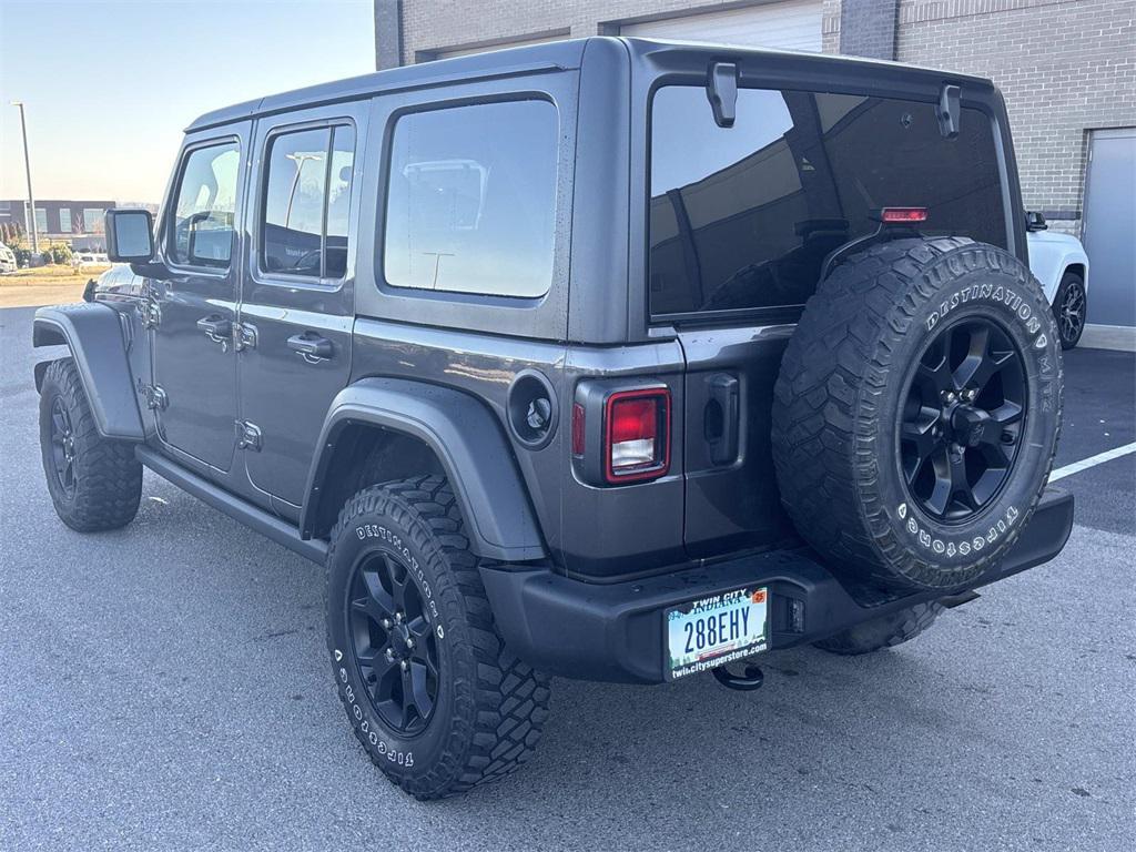 used 2021 Jeep Wrangler car, priced at $23,359