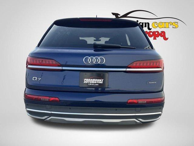 used 2021 Audi Q7 car, priced at $33,499