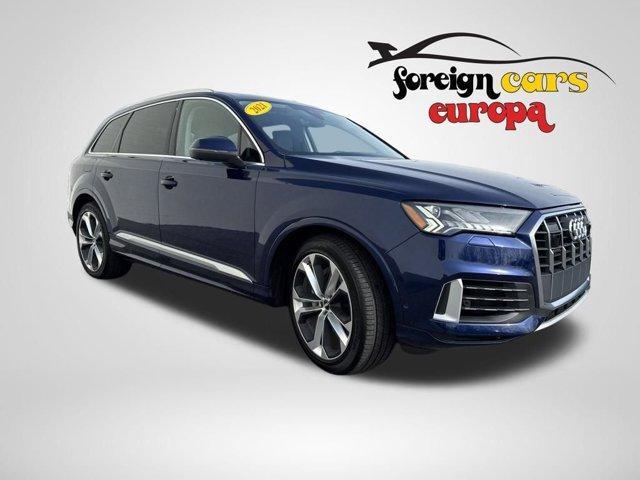 used 2021 Audi Q7 car, priced at $33,499