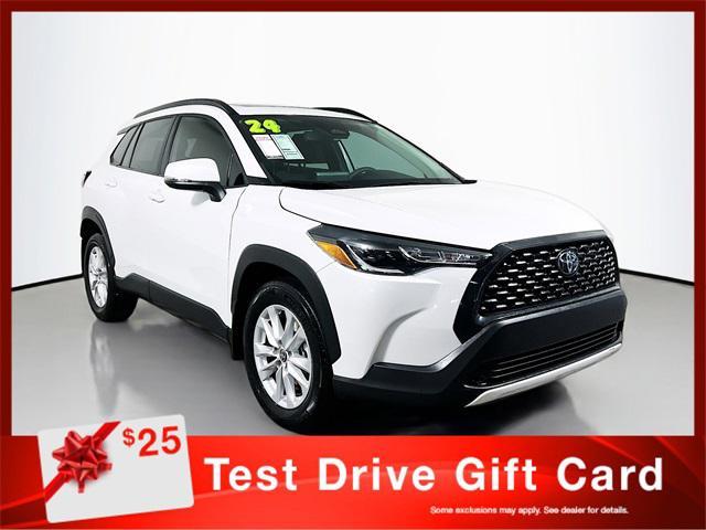 used 2024 Toyota Corolla Cross car, priced at $22,246