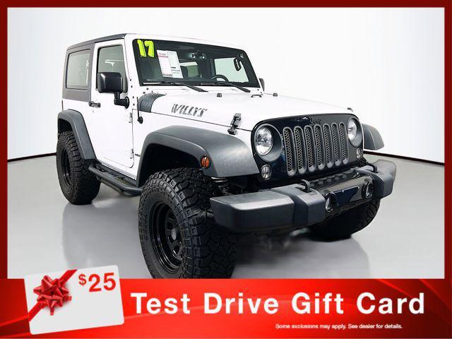 used 2017 Jeep Wrangler car, priced at $18,032