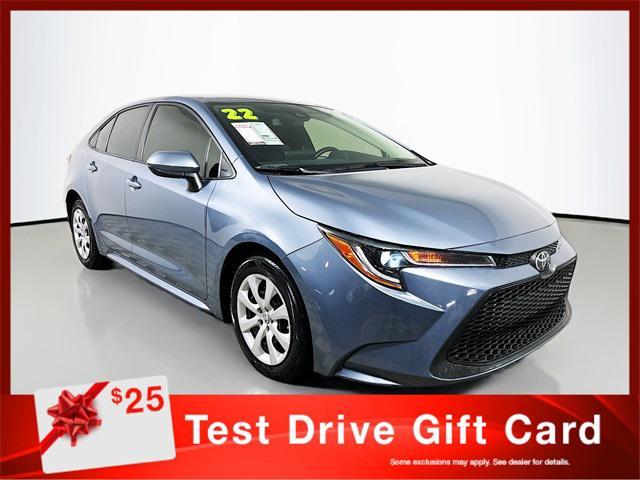 used 2022 Toyota Corolla car, priced at $16,526