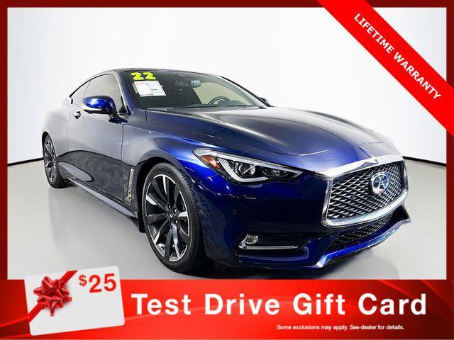 used 2022 INFINITI Q60 car, priced at $38,144
