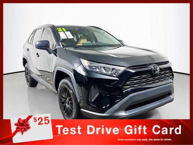 used 2021 Toyota RAV4 car, priced at $18,376