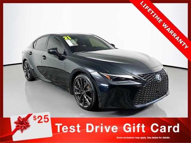 used 2021 Lexus IS 300 car, priced at $27,078