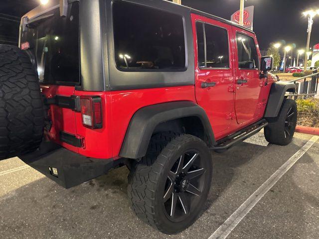 used 2017 Jeep Wrangler Unlimited car, priced at $15,858