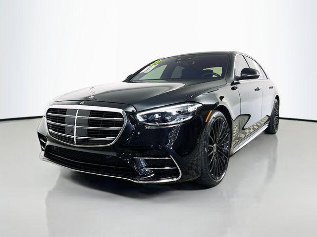 used 2021 Mercedes-Benz S-Class car, priced at $58,495