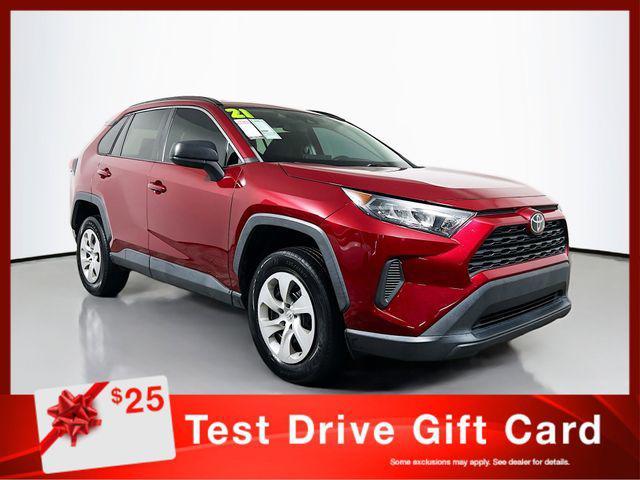 used 2021 Toyota RAV4 car, priced at $16,853