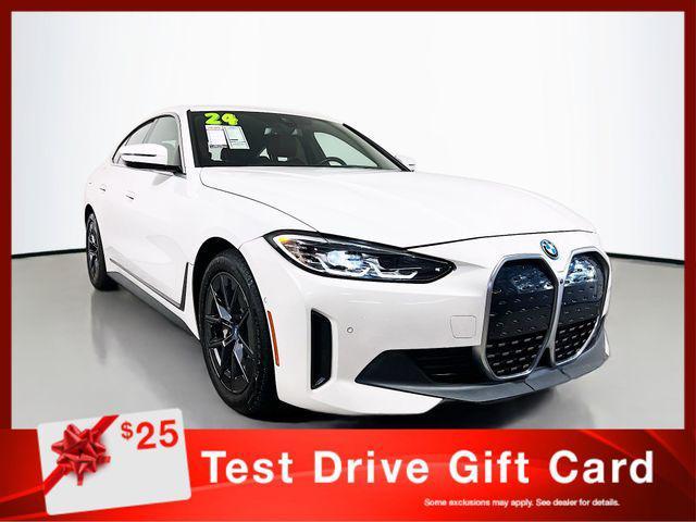 used 2024 BMW i4 Gran Coupe car, priced at $33,420