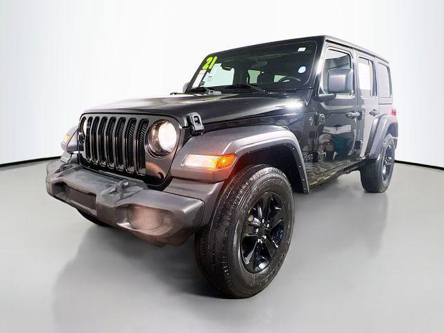 used 2021 Jeep Wrangler Unlimited car, priced at $29,002