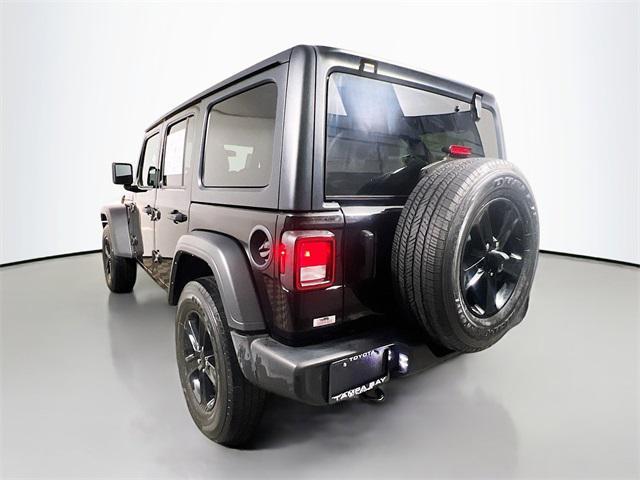 used 2021 Jeep Wrangler Unlimited car, priced at $26,803
