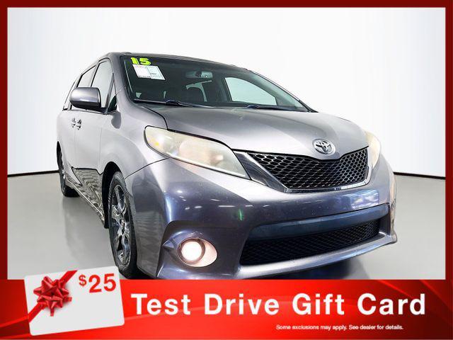 used 2015 Toyota Sienna car, priced at $15,090