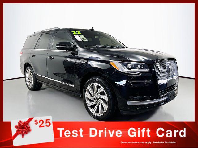 used 2022 Lincoln Navigator car, priced at $45,582