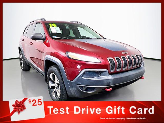 used 2014 Jeep Cherokee car, priced at $12,902