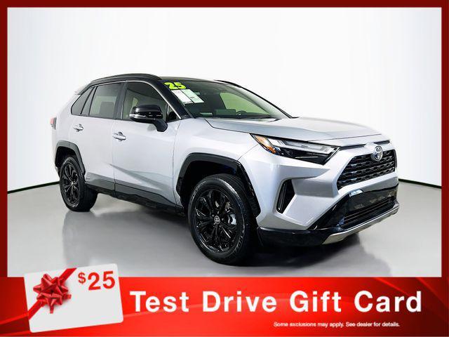 used 2025 Toyota RAV4 Hybrid car, priced at $36,917