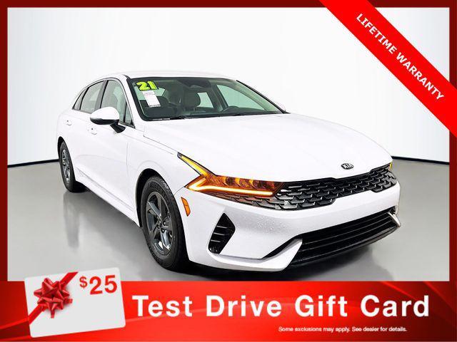 used 2021 Kia K5 car, priced at $20,253