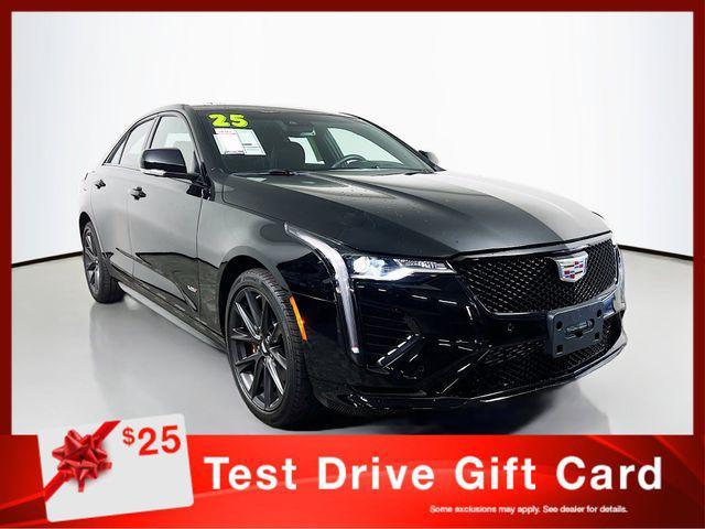 used 2025 Cadillac CT4-V car, priced at $45,067