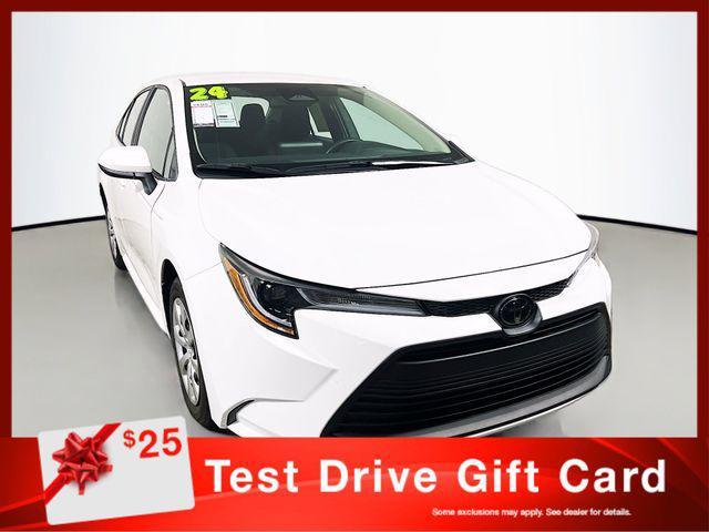 used 2024 Toyota Corolla car, priced at $20,378