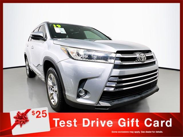 used 2019 Toyota Highlander car, priced at $25,489