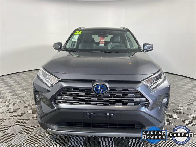 used 2021 Toyota RAV4 Hybrid car, priced at $28,192