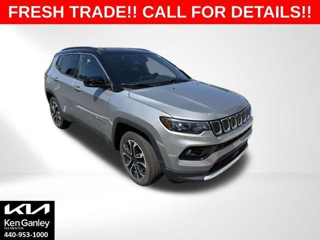 used 2023 Jeep Compass car, priced at $23,447