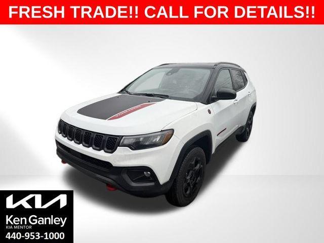 used 2023 Jeep Compass car, priced at $23,498
